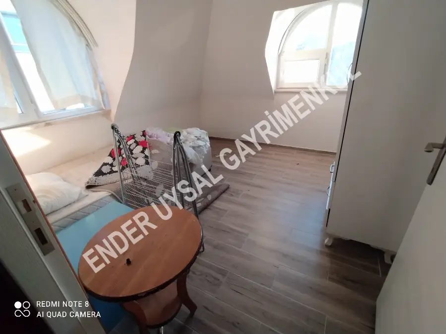 ENDER UYSAL GAYRİMENKULDEN ASMALIEVLERDE 1+1 EŞYALI ÇATIKATI...