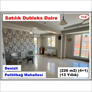 (112) SATILIK DUBLEKS DAİRE (Denizli-Pelitlibağ Mah.) (0 505 750 55 48)