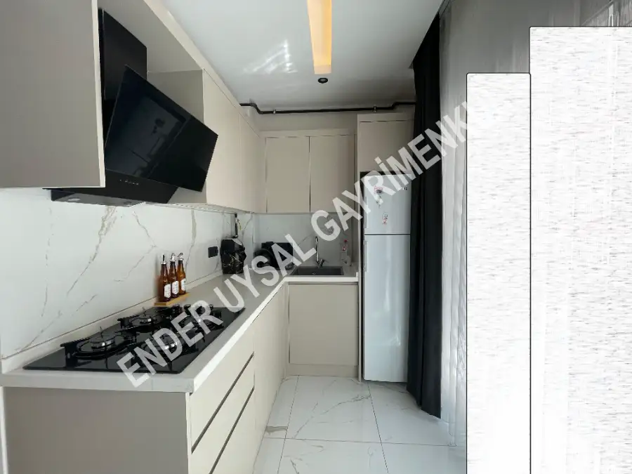ENDER UYSAL GAYRİMENKULDEN ZEYTİNKÖY DE 1.5+1 LÜX EŞYALI BALKONLU KLİMALI KİRALIK APART....