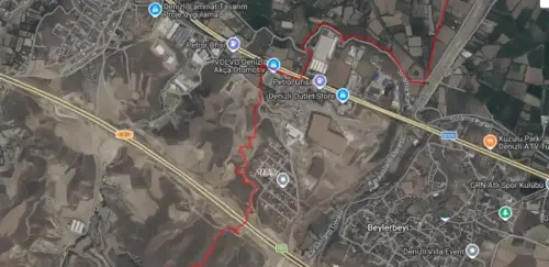 Denizli Beylerbeyinde 600 m² Arsa İçinde, 2+1 Müstakil Ev
