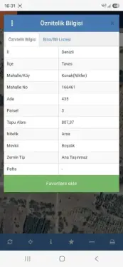 DENİZLİ TAVAS NİKFER'DE GELECEĞE YATIRIM ARSA FIRSATI