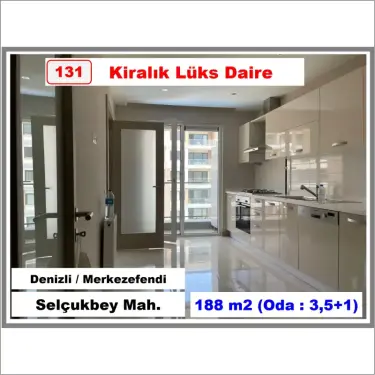 (131) KİRALIK LÜKS DAİRE (Selçukbey Mah.) (Evora Konutları) (0 505 750 55 48)