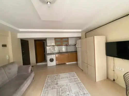 Denizli Ulus Işıklarında 50 m² Eşyalı 1+0 Kiralık Apart