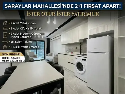 SARAYLAR DA 2+1 APART