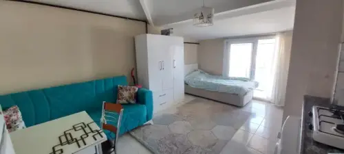 ENDER UYSAL GAYRİMENKULDEN ASMALIEVLER DE KİRALIK ASANSÖRLÜ BALKONLU ÇATI KATI 1+0 APART...  ***40 M