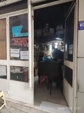 EFELER MAHALLESİNDE İŞLEK KONUMDA WC & LAVABO'LU 19 M² DÜKKAN
