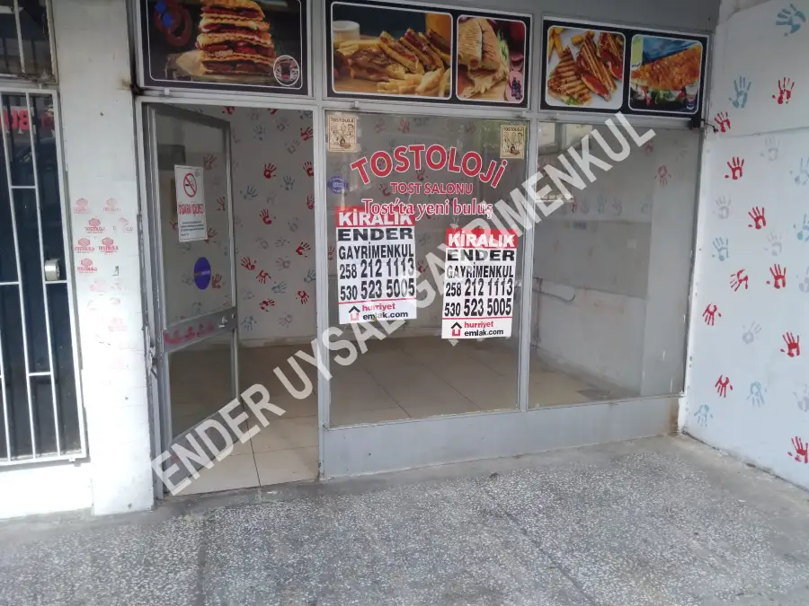 ENDER UYSAL GAYRİMENKULDEN KAYALIK CADDESİN DE SATILIK DÜKKAN....