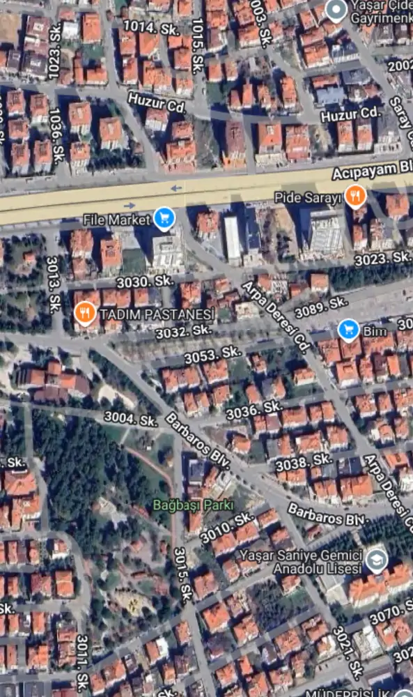 NOVA TERRA DAN BAĞBAŞIN DA MÜKEMMEL KONUMDA SATILIK ARSA 