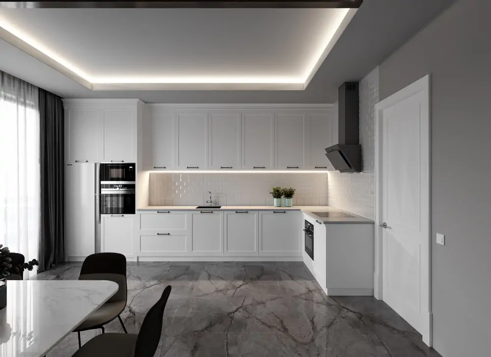 ÖZERSOY'DAN ADALET'TE YEŞİL ALAN CEPHELİ 3+1 SATILIK LÜX DAİRE