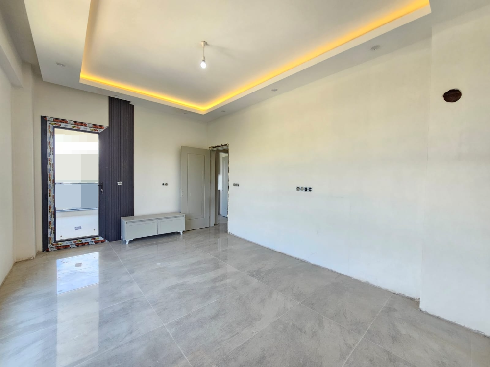 Denizli şemikler de 2+1 120 m2 ebeveyn banyolu lüks satılık daireler
