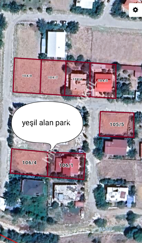 İYİ-Kİ"DEN HARİKA KONUMDA YEŞİL ALAN CEPHELİ KÖŞE PARSEL ARSA