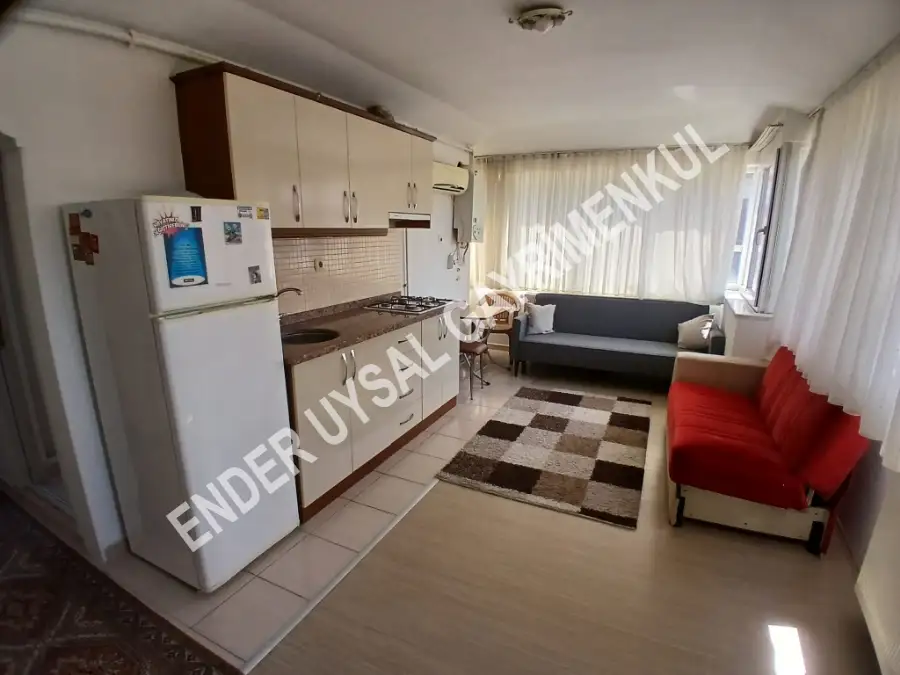 ENDER UYSAL GAYRİMENKULDEN KAPMPÜSTE  KLİMALI  1+1 KİRALIIK APART...  